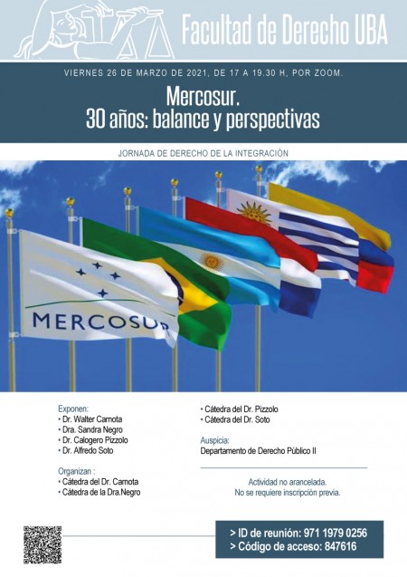 Mercosur. 30 años: balance y perspectivas 