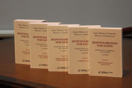 Presentación del libro Responsabilidad por daños, de Jorge Mosset Iturraspe y Miguel A. Piedecasas