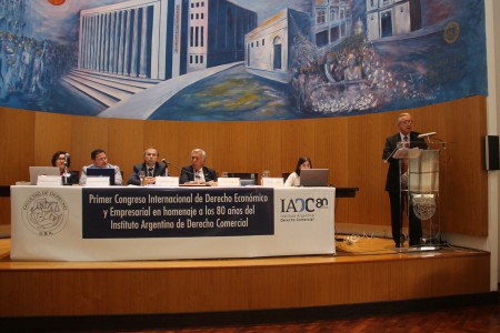 Primer Congreso Internacional de Derecho Económico y Empresarial en homenaje a los 80 años del Instituto Argentino de Derecho Comercial