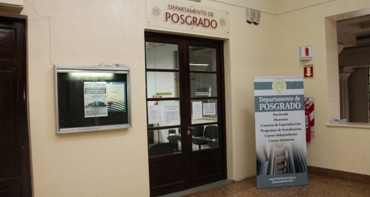 Espacio Virtual del Departamento de Posgrado