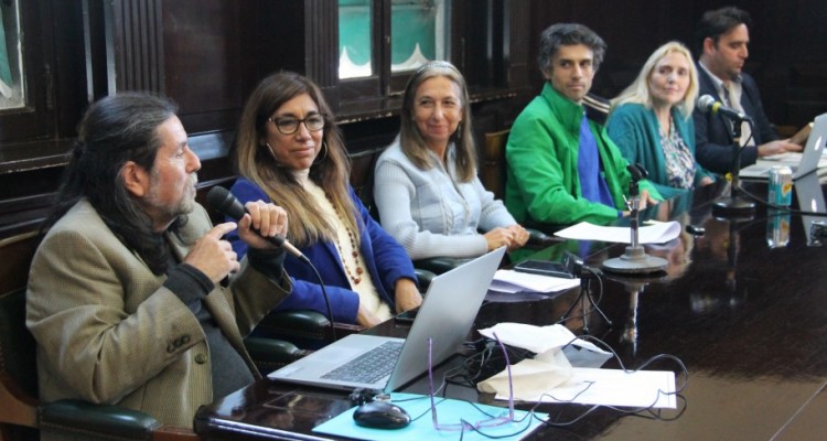 Ricardo Rabinovich-Berkman, Mara Rosa vila, Andrea Gastron, Guido Croxatto, Eugenia Straccali y Julian Axat