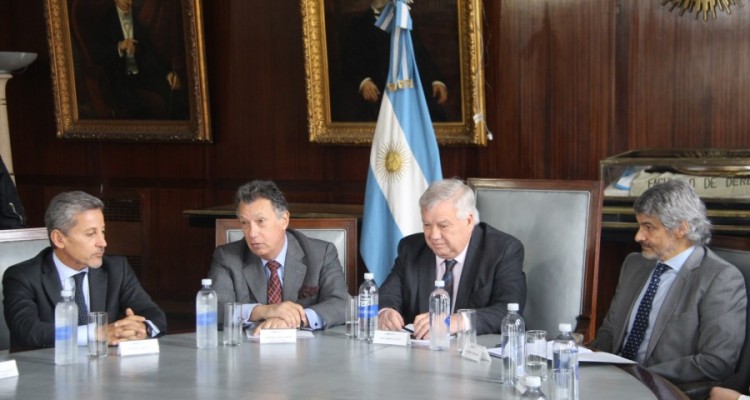 Daniel Bejas, Alberto R. Dalla Via, Ricardo Gelpi y Leandro Vergara