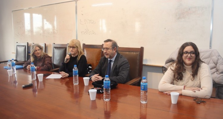 Beln Malav, Eleonora Vallet, Pedro Zarco Coln y Mara Alejandra Minaggia