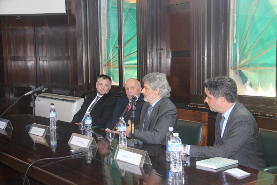 Enrique Alonso Regueira,  Sergio G. Fernndez, Leandro Vergara y Leandro Martnez