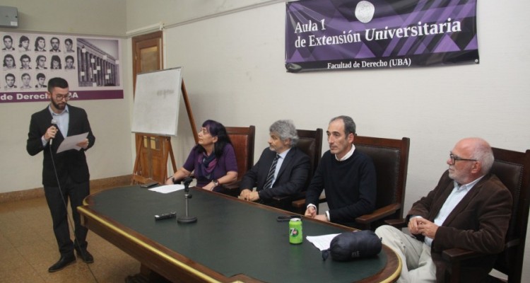 Luciano Pagano, Alicia Caruso, Leandro Vergara, Leandro Halpern y Luis Duacastella Arbizu