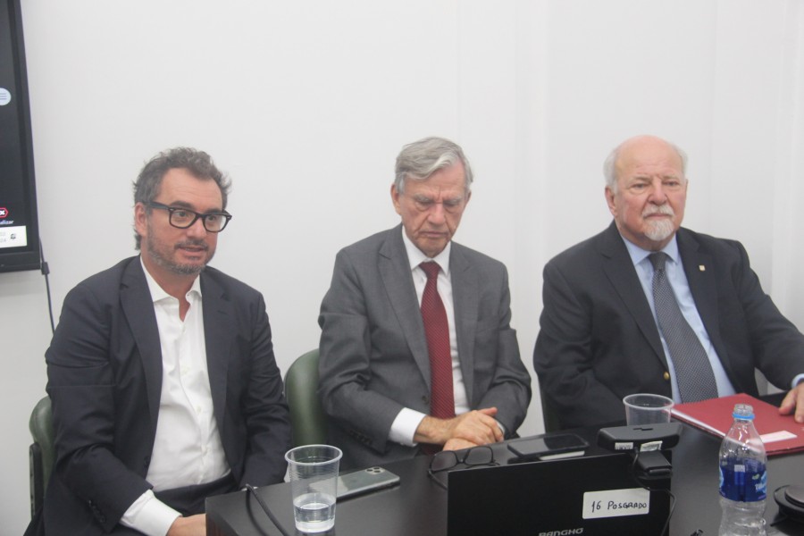 Juan Pablo Mugnolo, Nelson Mannrich y Adrin Goldin