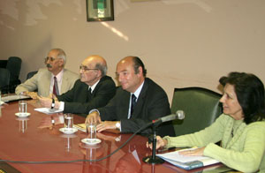 Felipe Fucito, Miguel Ángel Ciuro Caldani, Alberto David Leiva y Eve Rimoldi de Ladmann