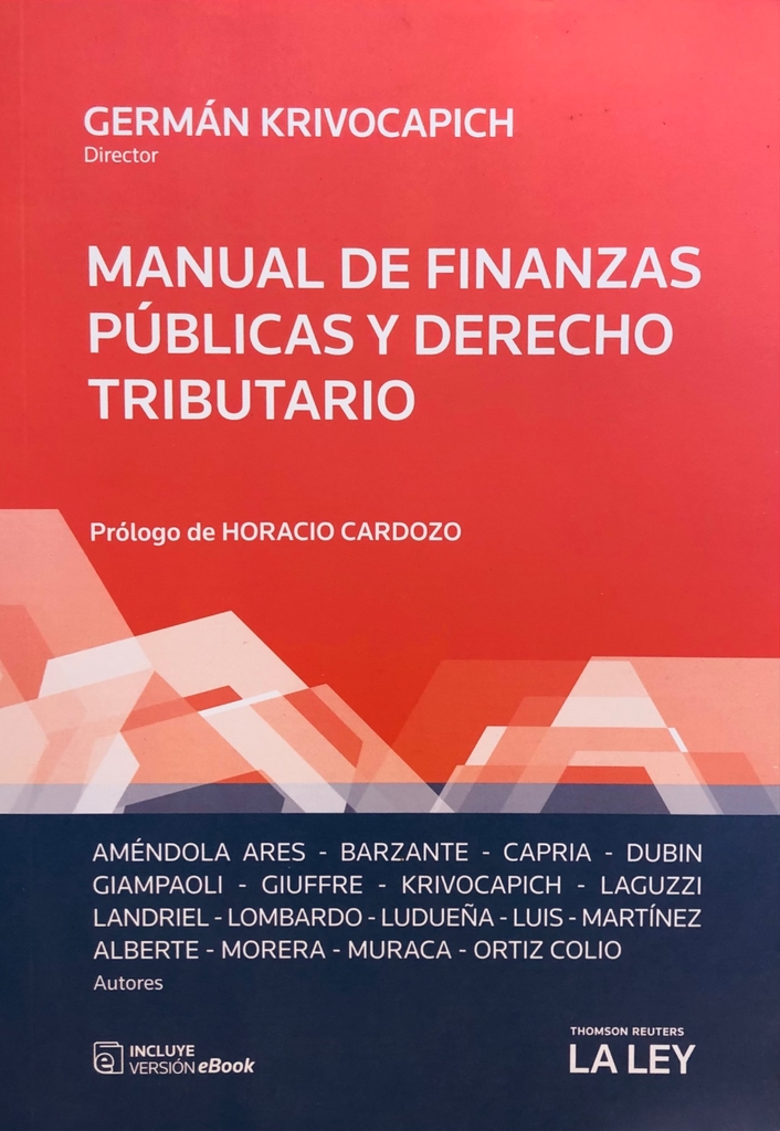Manual de Finanzas Públicas y Derecho Tributario