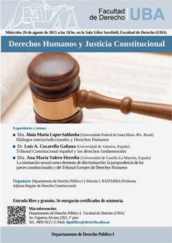 Seminario "Derechos Humanos y Justicia Constitucional"