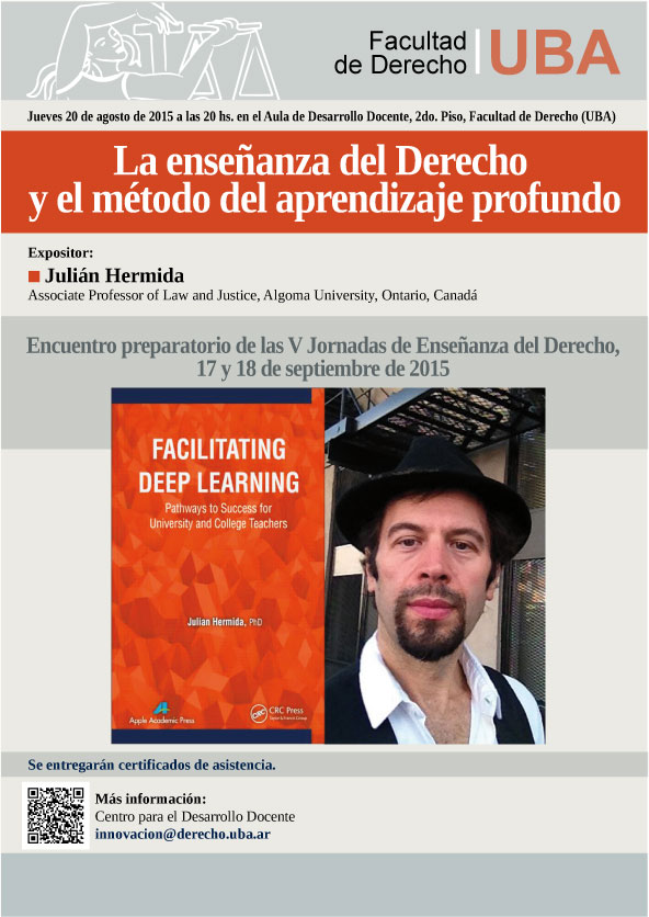 La enseñanza del Derecho y el método del aprendizaje profundo