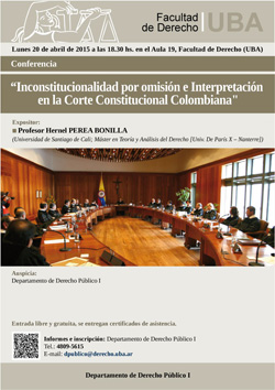 Inconstitucionalidad por omisión e Interpretación en la Corte Constitucional Colombiana