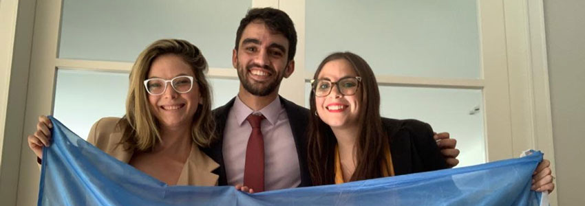 Equipo de la Facultad de Derecho de la UBA Campeón de la Edición 2021 de la Competencia Clara Barton