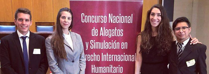 Equipo de la Facultad de Derecho de la UBA Campeón del Concurso Nacional de Alegatos y Simulación en Derecho Internacional Humanitario