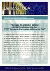 Jornada de Análisis y Debate de las Conclusiones de las XXIII Jornadas Nacionales de Derecho Civil