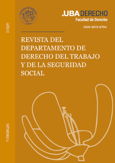 Revista del Departamento de Derecho del Trabajo y de la Seguridad Social